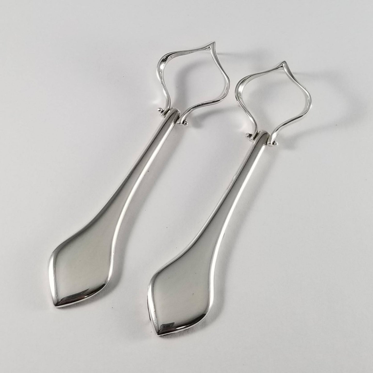 wisteria pod drop earrings with palladium posts